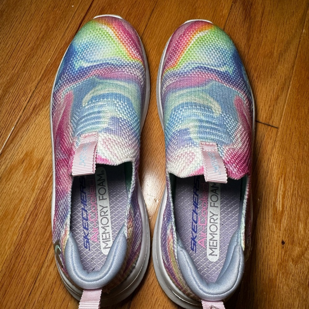 Skechers Kids' Rainbow Slip-On Sneakers